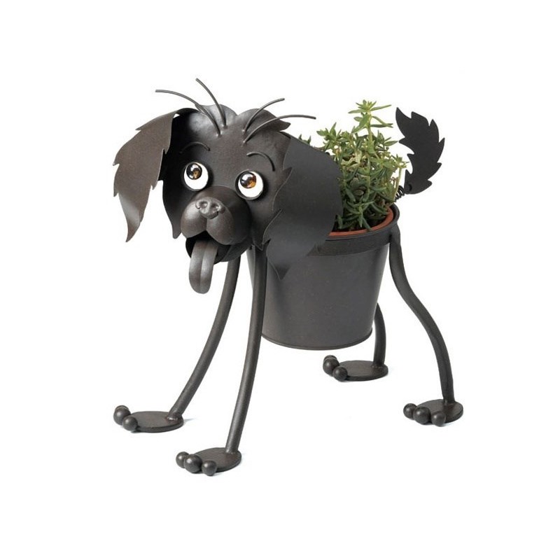 Dog Planter Flower Pot